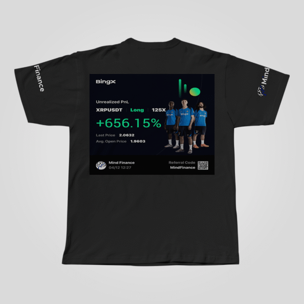 Mindfinance T-Shirt Black - Image 3